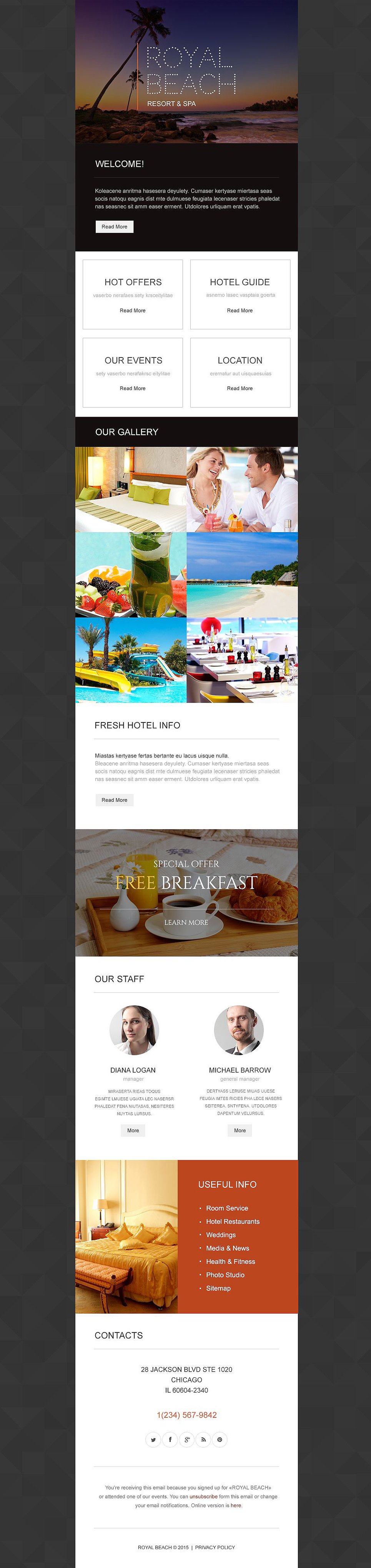 Travel Agency Responsive Newsletter Template New Screenshots BIG