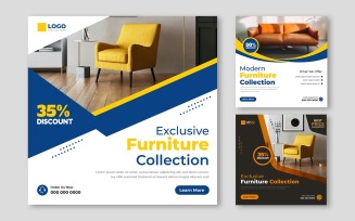 Furniture Sale Social Media Instagram Post Template Ver-2