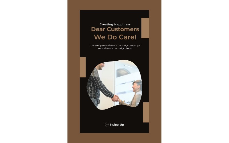 Instagram Stories Dear Customers Social Media