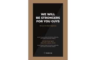 Instagram Stories We Will Be Strong