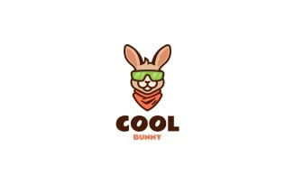 Mascot Modern Bunny Logo Design