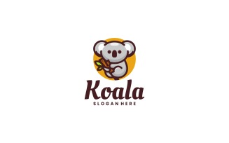 Mascot Modern Koala Logo Design