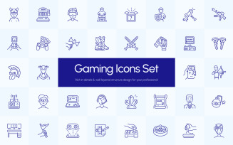 Modern Gaming Icons Collection