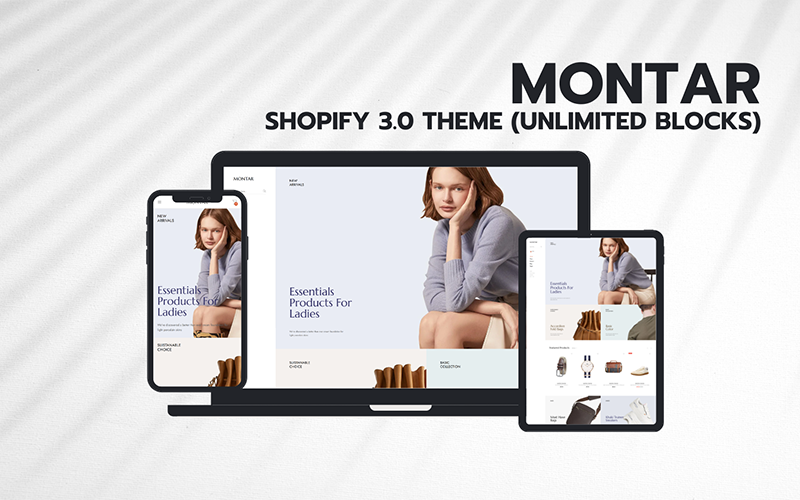 Montar – Fashion Shopify 2.0 Theme Shopify Theme