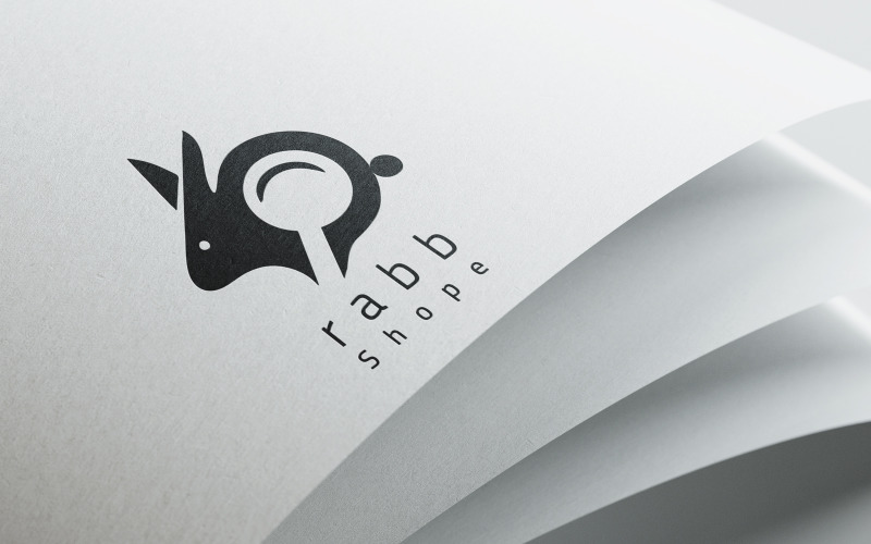 New Rabb Shoppe Business logo template Logo Template