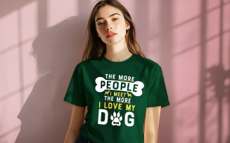Pet Lover Digital Shirt Design