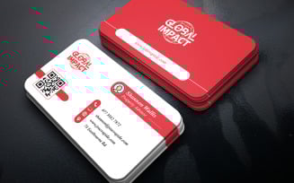 Professional Business Card Template | Clean & Editable Photoshop PSD Design