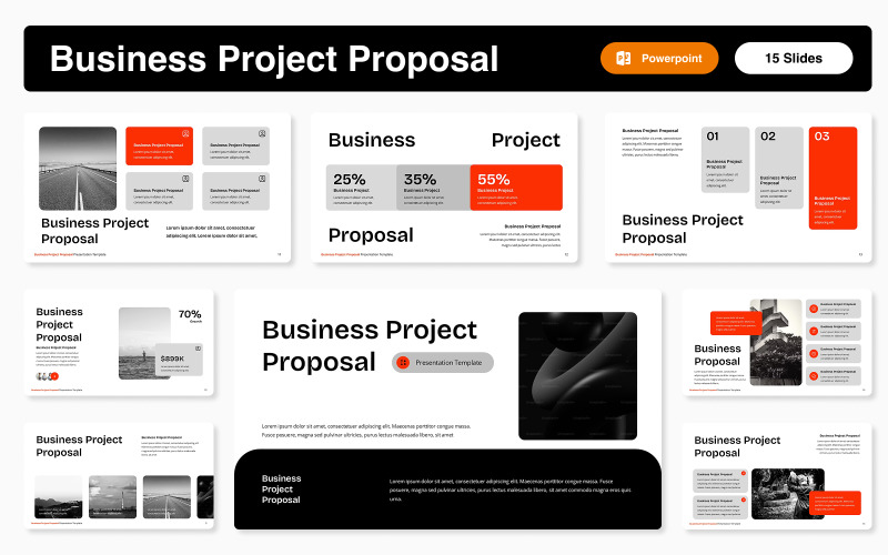 Business Project Proposal Powerpoint Template PowerPoint Template