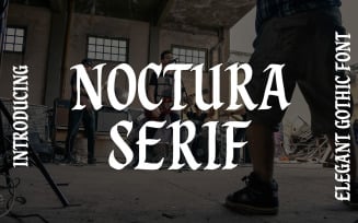 Noctura Elegant Gothic Font
