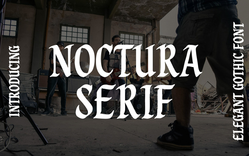 Noctura Elegant Gothic Font