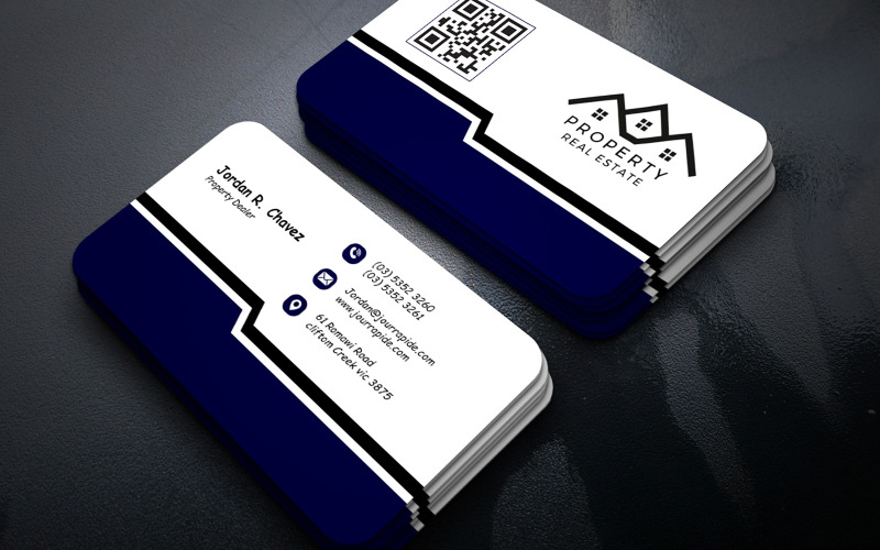 Startup Business Card Template | Photoshop PSD Editable Design Corporate Identity