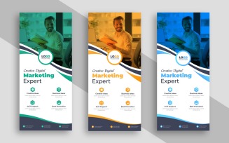Digital Marketing Rack card or dl flyer Ver-1