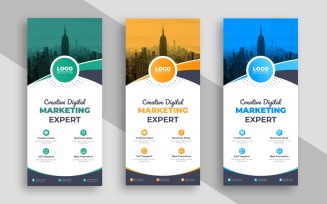 Digital Marketing Rack card or dl flyer Ver-2