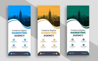 Digital Marketing Rack card or dl flyer Ver-3