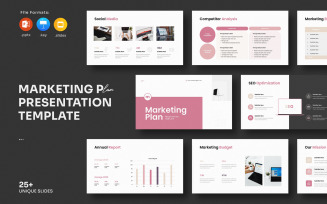 Marketing Plan Presentation Template-2025