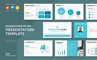 Marketing Plan - Presentation Template Layout