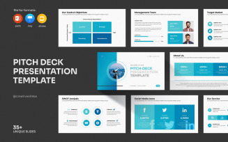 Pitch Deck Presentation Template.