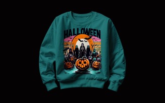 Scary Night Halloween Shirt Design