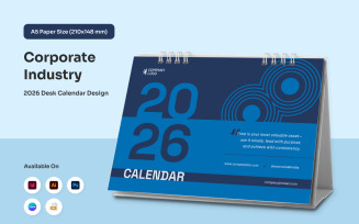 Corporate Desk Calendar for Business