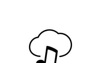 Sound Cloud Icon for Web and Mobile Applications