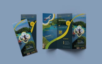 Travel Trifold Brochure Design Template