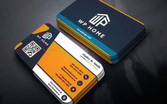 Unique Business Card Template | Editable Photoshop PSD Front and Back