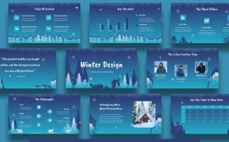 Winter Presentation Template