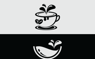 Minimalist Coffee Cup Logo Template