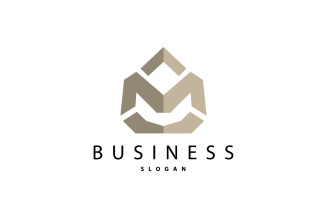 AM Letter Logo Modern Luxury V2