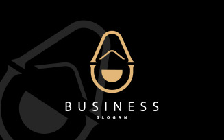 Initial AD Letter Logo Modern Luxury V4