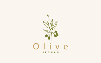 Olive Oil Logo Premium Design V13