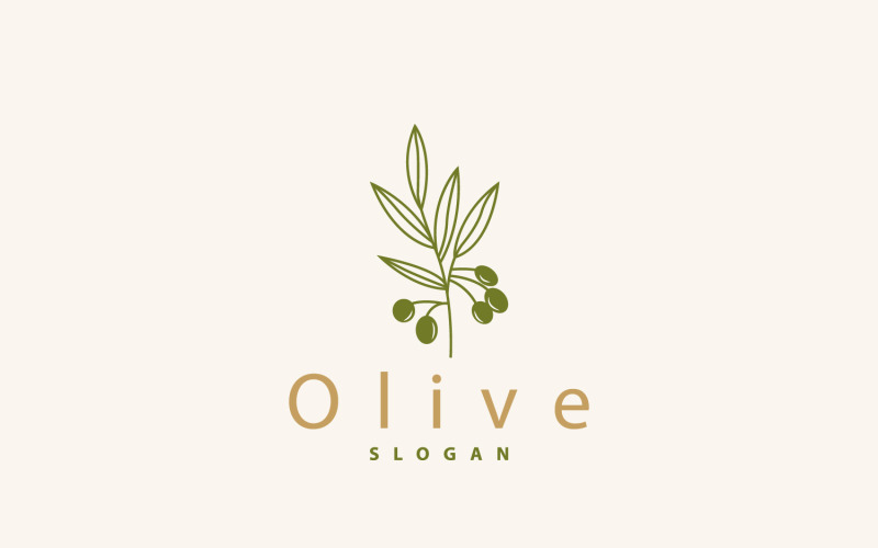 Olive Oil Logo Premium Design V13 Logo Template