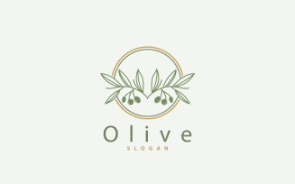 Olive Oil Logo Premium Design V16