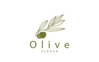 Olive Oil Logo Premium Design V1