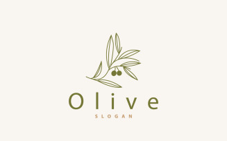 Olive Oil Logo Premium Design V3