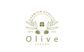 Olive Oil Logo Premium Design V6