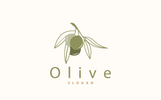 Olive Oil Logo Premium Design V7