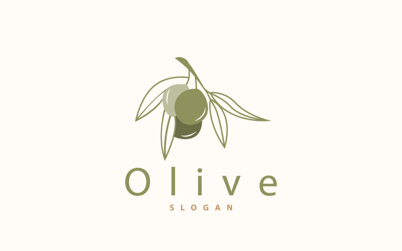 Olive Oil Logo Premium Design V7 Logo Template