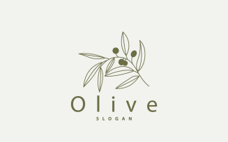 Olive Oil Logo Premium Design V8