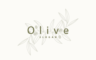 Olive Oil Logo Premium Design V9