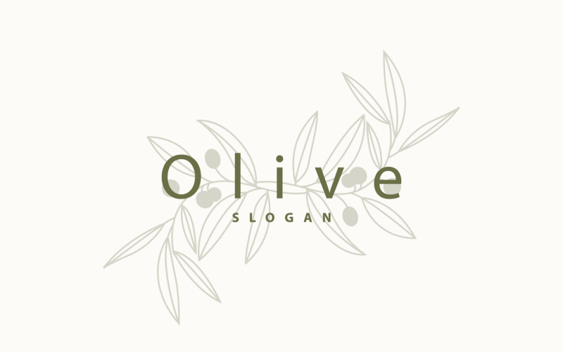 Olive Oil Logo Premium Design V9 Logo Template