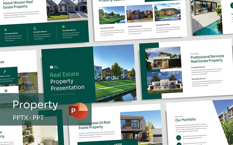 Property - Real Estate PowerPoint Template