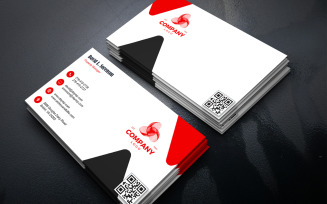 Modern Minimalist Business Card Design Template | Editable PSD for Personal and Corporate Use