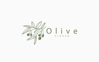 Olive Oil Logo Premium Design V17