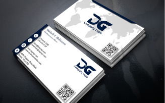 Professional Business Card Template PSD | Clean Editable Design for Modern Branding