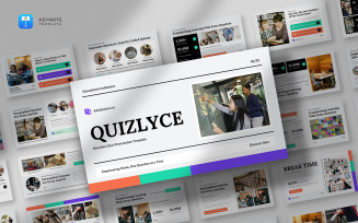 Quizlyce - Educational Quiz Keynote Template