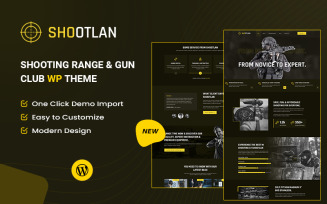 Shootlans – Shooting Range & Gun Club WordPress Theme