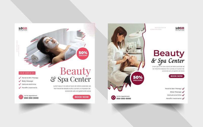 Beauty Spa Social Media Post Ver-2