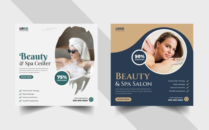 Beauty Spa Social Media Post Ver-5