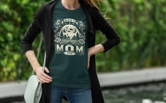 Best Mom Shirt Design | Mother’s Day PNG